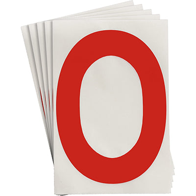 Brady Ts-152.40-514-O-Rd-20 ToughStripe Die-cut Numbers & Letters 121777