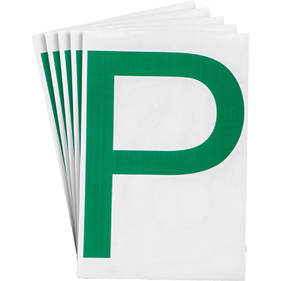 Brady Ts-152.40-514-P-Gn-20 ToughStripe Die-cut Numbers & Letters 121784