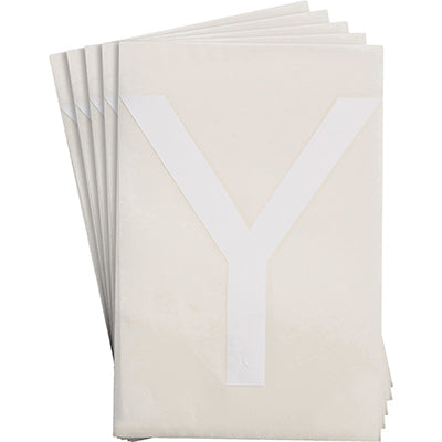 Brady Ts-152.40-514-Y-Wt-20 ToughStripe Die-cut Numbers & Letters 121836