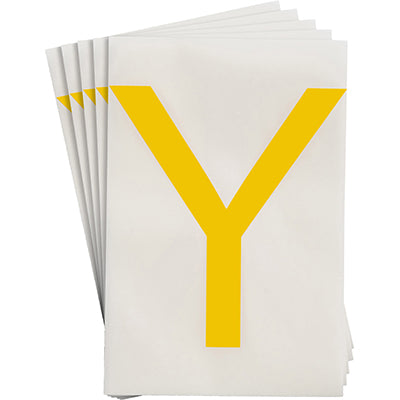 Brady Ts-152.40-514-Y-Yl-20 ToughStripe Die-cut Numbers & Letters 121840