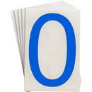 Brady Ts-152.40-514-0-Bl-20 ToughStripe Die-cut Numbers & Letters 121851