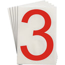 Brady Ts-152.40-514-3-Rd-20 ToughStripe Die-cut Numbers & Letters 121867
