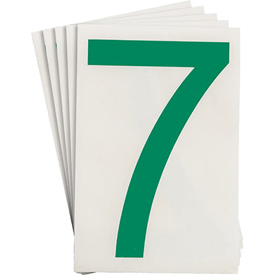 Brady Ts-152.40-514-7-Gn-20 ToughStripe Die-cut Numbers & Letters 121892