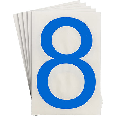 Brady Ts-152.40-514-8-Bl-20 ToughStripe Die-cut Numbers & Letters 121899