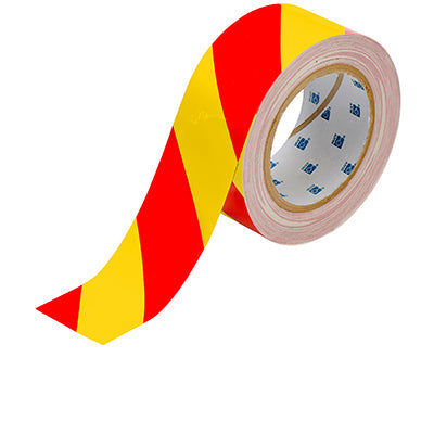 Brady Ts-50.80-514-Rd/Yl-Str-Rl ToughStripe Floor Marking Tape 132430
