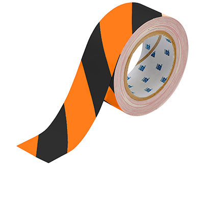 Brady Ts-50.80-514-Or/Bk-Str-Rl ToughStripe Floor Marking Tape 132433