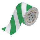 Brady Ts-101.60-514-Gn/Wt-Str-Rl ToughStripe Floor Marking Tape 132438