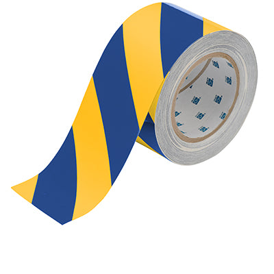 Brady Ts-76.20-514-Yl/Bl-Str-Rl ToughStripe Floor Marking Tape 132440