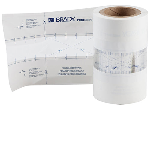 Brady B519, 2" X 100Ft, Floor Line Stencil PaintStripe Stencil - Continuous Line 148813