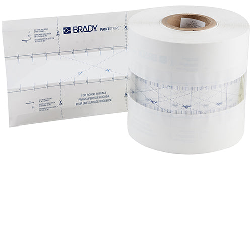 Brady B519, 2" X 500 Ft, Floor Line Stencil PaintStripe Stencil - Continuous Line 148822