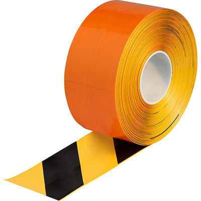 Brady Tsm-101.60-543-Bk/Yl ToughStripe Max Floor Marking Tape 149644
