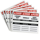 Brady 150556 Labels for SafeKey Compact Padlocks 150556