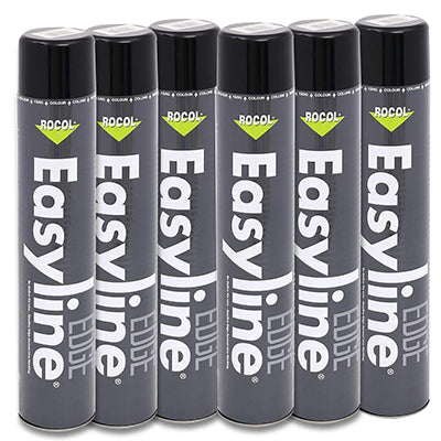 Brady Easyline Paint Black (Pac Of 6) Permanent Easyline Paint - Black 225008