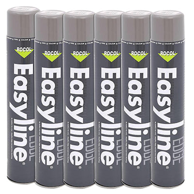Brady Easyline Paint Grey (Pac Of 6) Permanent Easyline Paint - Grey 225009