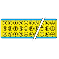 Brady Voltage Markers Sim Rstn 13 Conduit & Voltage Markers - R S T N 244822