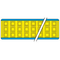 Brady Voltage Markers Simisol 13 Conduit & Voltage Markers - Isolation symbol 244826