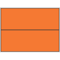 Brady Tir 16A-400*300-B7525 Orange Panel for Identification of Dangerous Goods Transport 258939