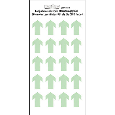 Brady Photolum Arrows Layout 2 Photoluminescent individual arrows - Wide 263385