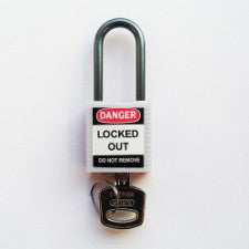 Brady Compact Safe Padlock 38Mm Sha Kd White/6 Safety Padlocks - Compact 814132