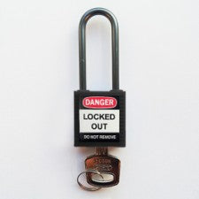 Brady Compact Safe Padlock 50Mm Sha Kd Black/6 Safety Padlocks - Compact 814135