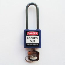 Brady Compact Safe Padlock 50Mm Sha Kd Blue/6 Safety Padlocks - Compact 814134