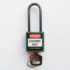 Brady Compact Safe Padlock 50Mm Sha Kd Green/6 Safety Padlocks - Compact 814138
