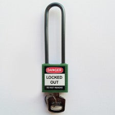 Brady Compact Safe Padlock 75Mm Sha Kd Green/6 Safety Padlocks - Compact 814148