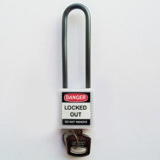 Brady Compact Safe Padlock 75Mm Sha Kd White/6 Safety Padlocks - Compact 814152
