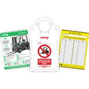 Brady Flt-Nl-Eti-51-1-A Forklifttag Kit 837024