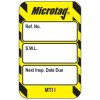 Brady Mic-Mti-I-Yl-20 Microtag Insert 831999