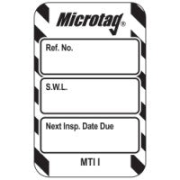 Brady Mic-Mti-I-Wh-20 Microtag Insert 832000