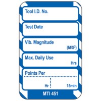 Brady Mic-Mti-451-Bl-20 Microtag Insert 832038