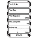 Brady Mic-Mti-451-Wh-20 Microtag Insert 832042