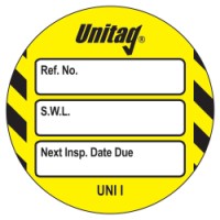 Brady Uni-Uni-I-Yl-20 Unitag Insert 832739