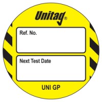 Brady Uni-Uni-Gp-Yl-20 Unitag Insert 832753