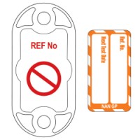 Brady Nan-Pk-Gp-Or Nanotag Kit 833314