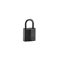 Brady Compact Alu Padlock 25Mm Sha Kd Blk/6 Aluminium padlocks - Compact 834857