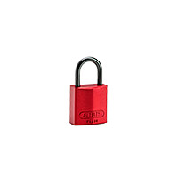 Brady Compact Alu Padlock 25Mm Sha Kd Red/6 Aluminium padlocks - Compact 834858