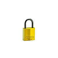Brady Compact Alu Padlock 25Mm Sha Kd Yel/6 Aluminium padlocks - Compact 834859