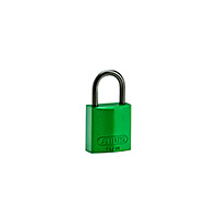 Brady Compact Alu Padlock 25Mm Sha Kd Grn/6 Aluminium padlocks - Compact 834860