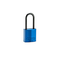 Brady Compact Alu Padlock 50Mm Sha Kd Blue/6 Aluminium padlocks - Compact 834868