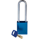 Brady Alu-Blu-76St-Kd SafeKey Padlocks - Aluminium 150241