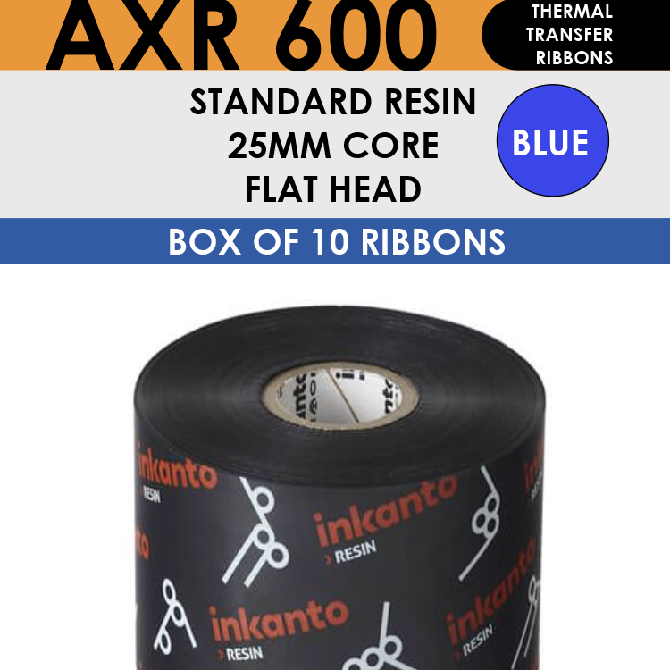AXR 600B T64169IO Inkanto Resin Thermal Transfer Ribbon