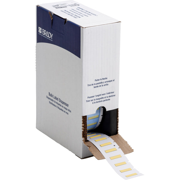 Brady BM-125-1-342-YL PermaSleeve® Heat-Shrink Labels for M610, M611, BMP61, M710 and BMP71 174421