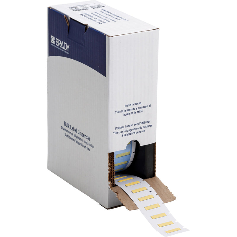 Brady BM-125-1-342-YL PermaSleeve® Heat-Shrink Labels for M610, M611, BMP61, M710 and BMP71 174421