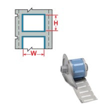 Brady BM71-187-1-342 Bulk Permasleeve Wire Marker Sleeves For M611, Bmp61 And Bmp71 115088