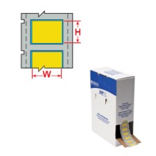 Brady BM71-187-1-342-YL Bulk Permasleeve Wire Marker Sleeves For M611, Bmp61 And Bmp71 115013