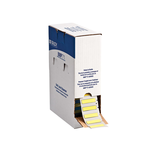Brady BM-250-175-342-YL PermaSleeve® Heat-Shrink Labels for M610, M611, BMP61, M710 and BMP71 174466