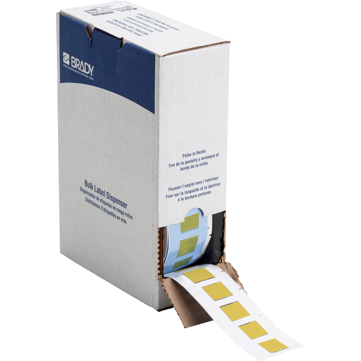 Brady BM-500-1-342-YL PermaSleeve® Heat-Shrink Labels for M610, M611, BMP61, M710 and BMP71 174486