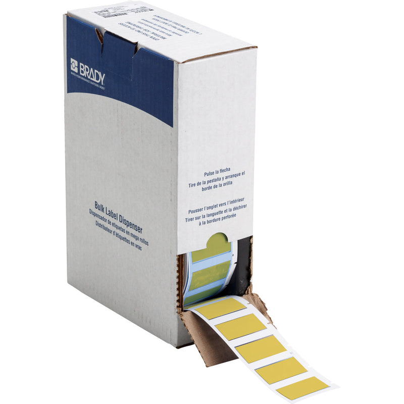Brady BM-500-175-342-YL PermaSleeve® Heat-Shrink Labels for M610, M611, BMP61, M710 and BMP71 174491